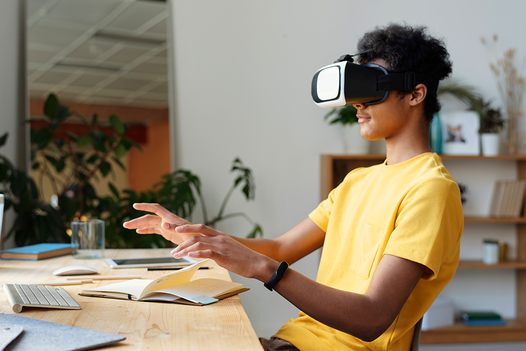 Enfant réalité virtuelle